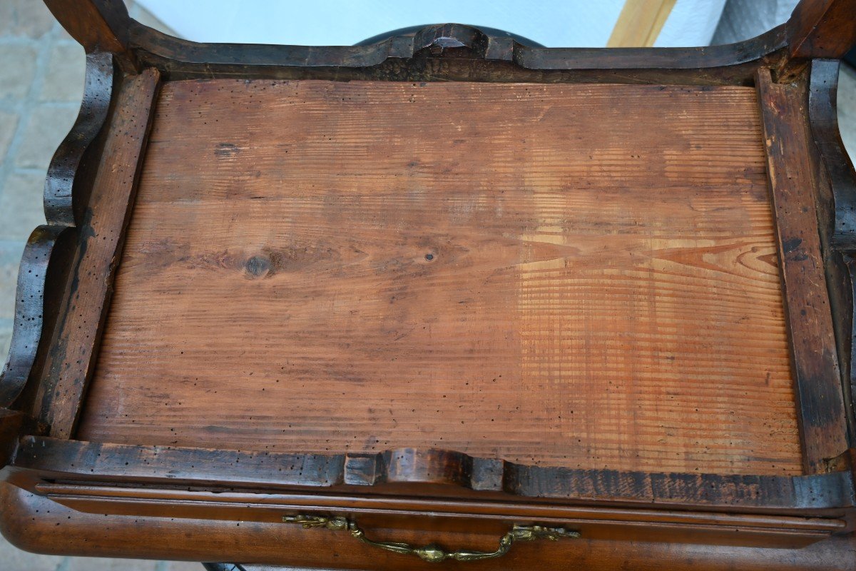 Louis XV Period Bowl Table From The 18th Century-photo-7