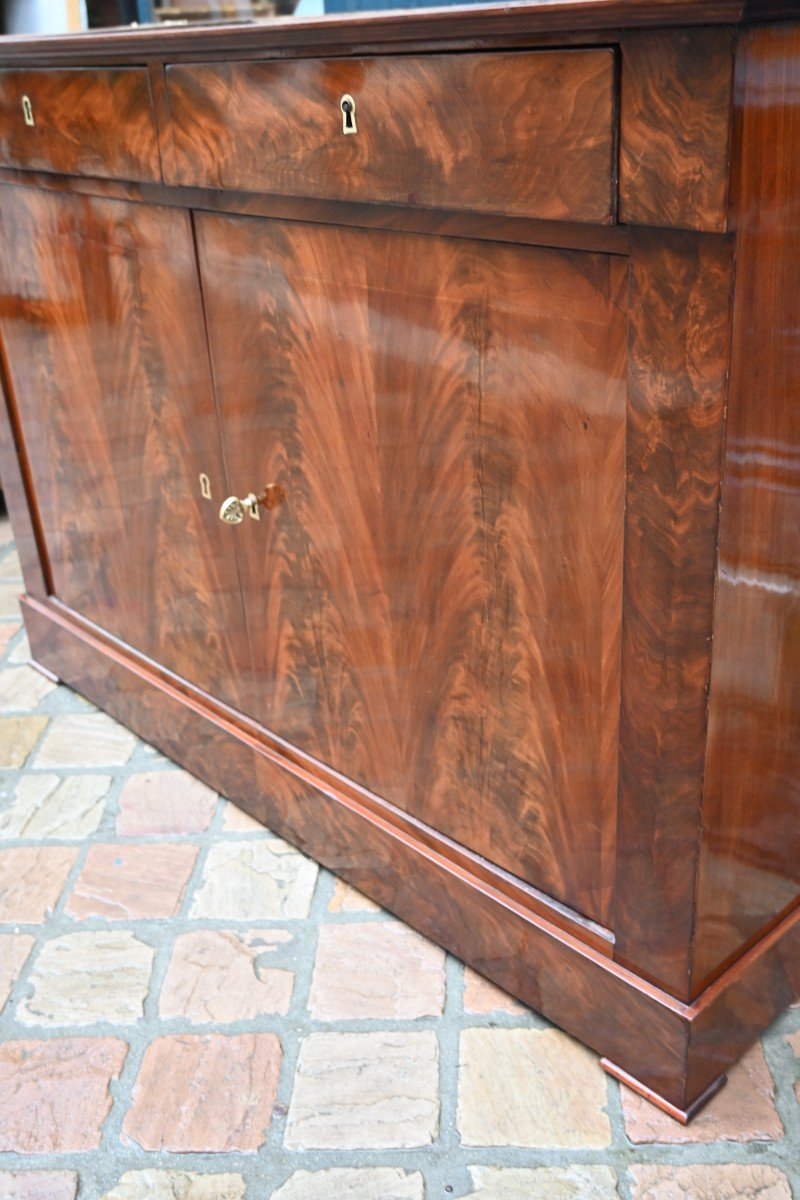 Mahogany Buffet Stamped Jacob, Empire XIX-photo-4