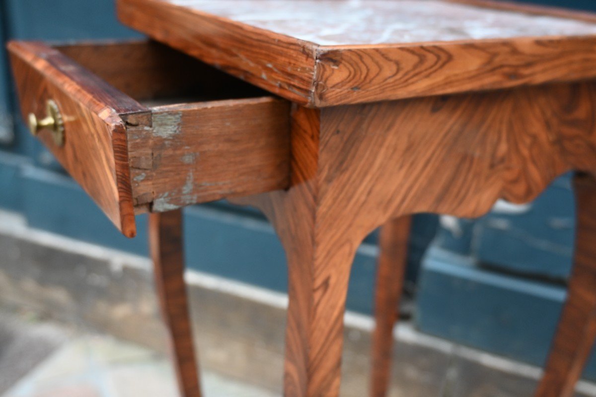 Petite Table De Salon D époque Louis XV Du XVIII-photo-2