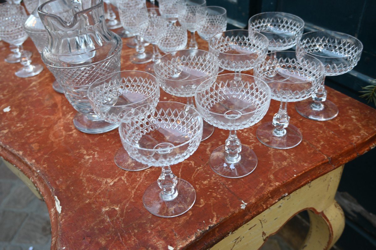 Baccarat, Lucullus Model Crystal Service Part-photo-4