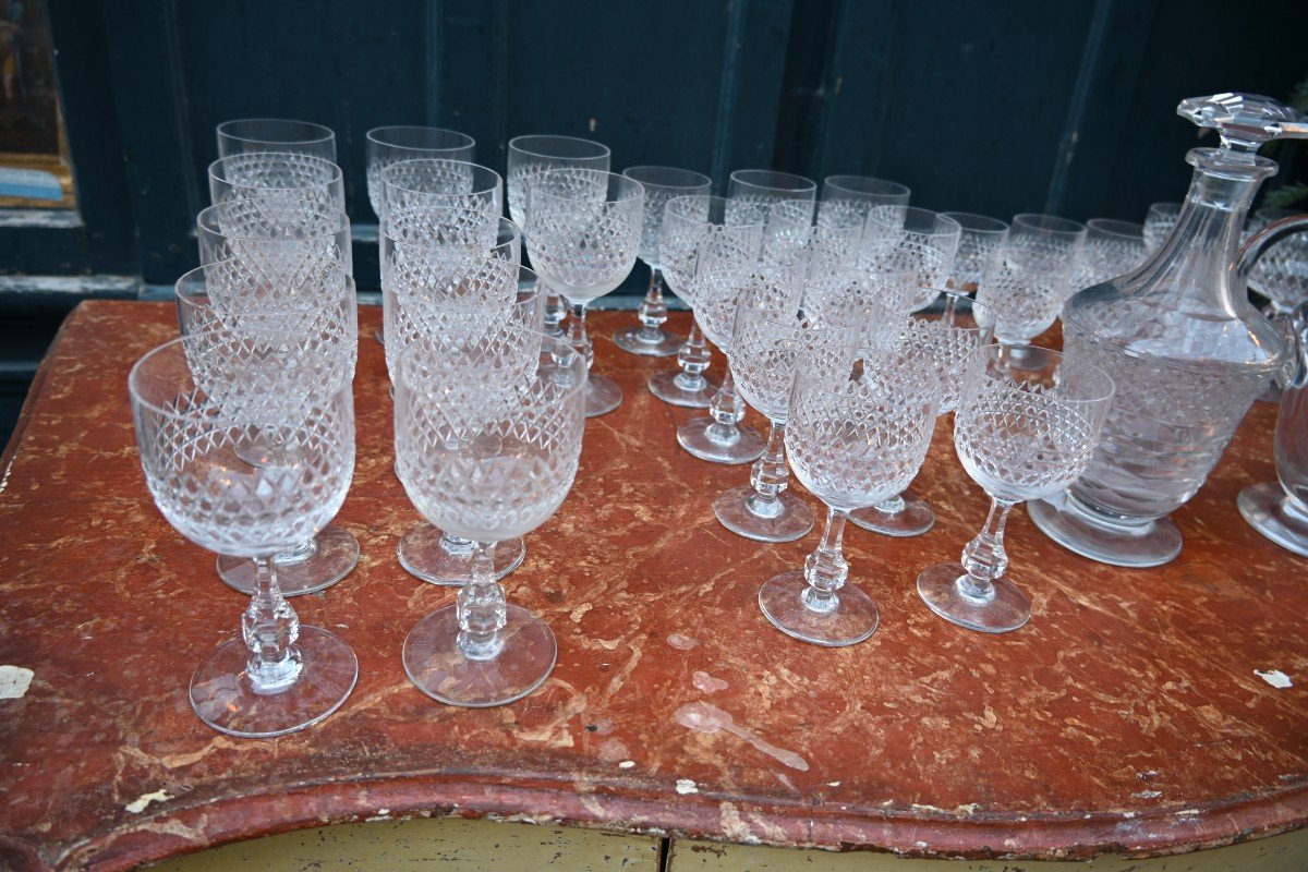 Baccarat, Lucullus Model Crystal Service Part-photo-5