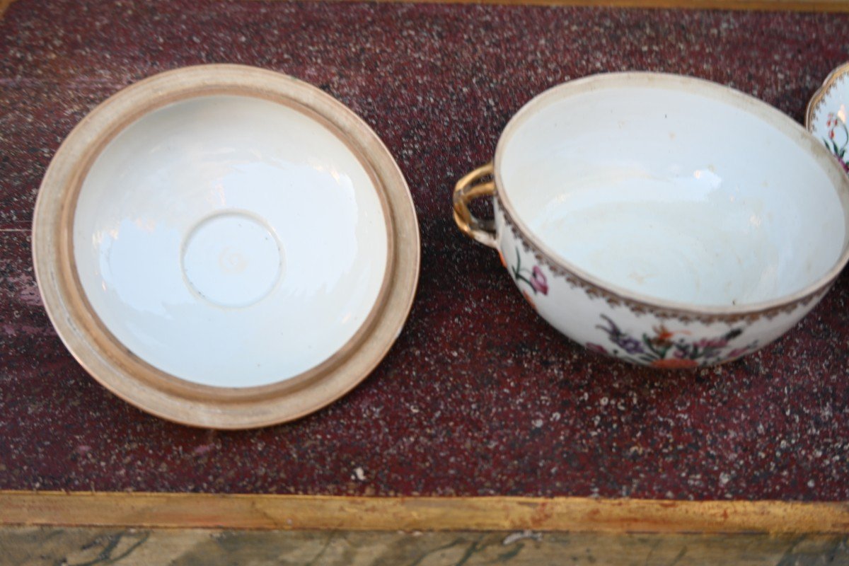 Bouillon En Porcelaine De Chine Du XVIII-photo-6