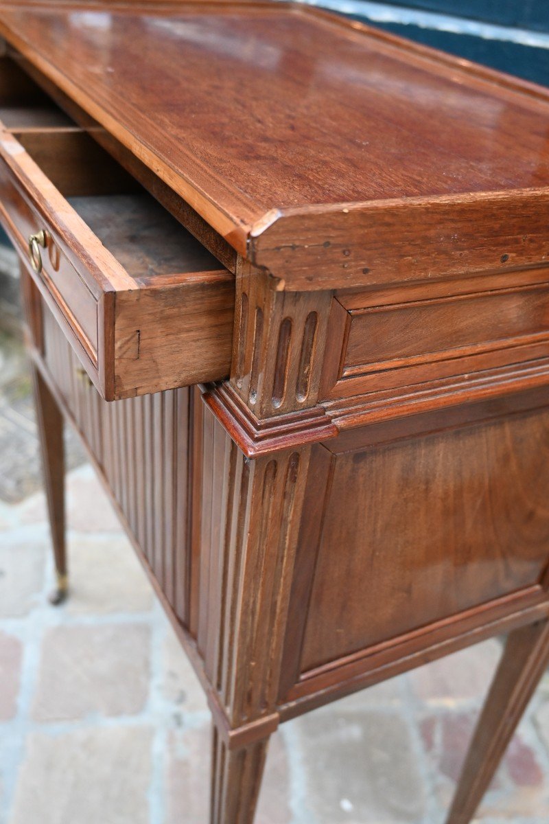 Table De Salon Acajou  Massif D époque Louis XVI   Bordeaux-photo-4