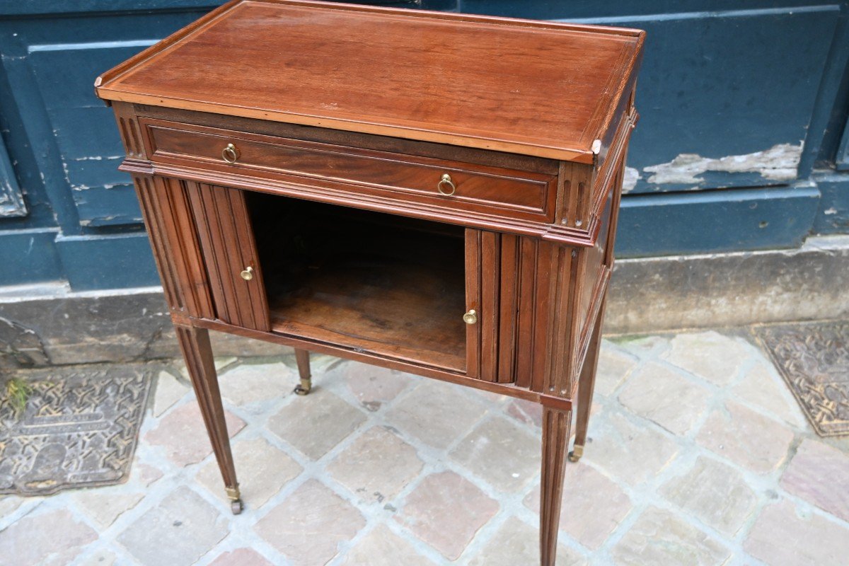 Table De Salon Acajou  Massif D époque Louis XVI   Bordeaux-photo-5