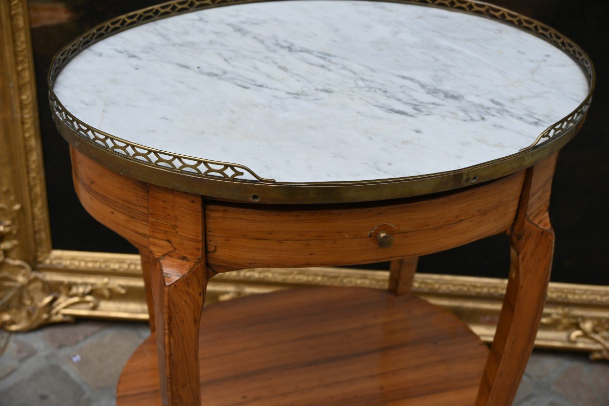 18th Century Transition Period Coffee Table-photo-3