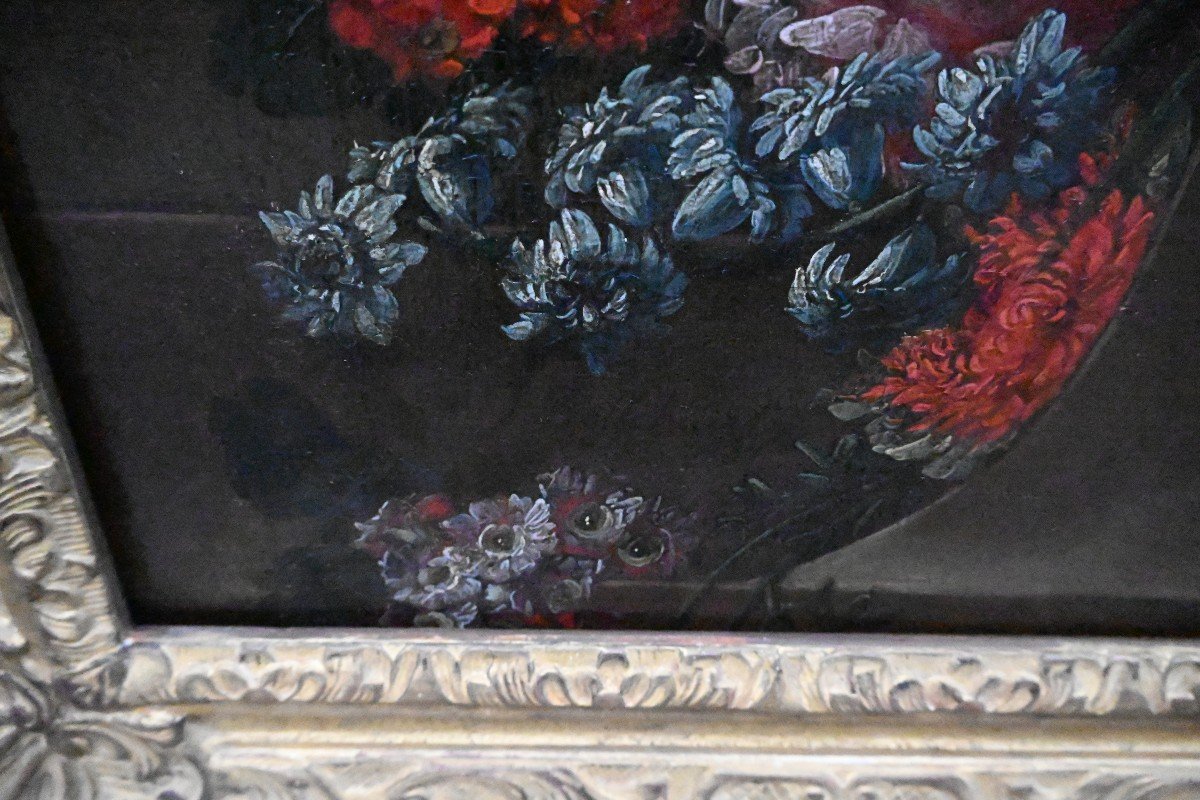 Important Flower Painting Signed By De Booschaert XVIII-photo-3