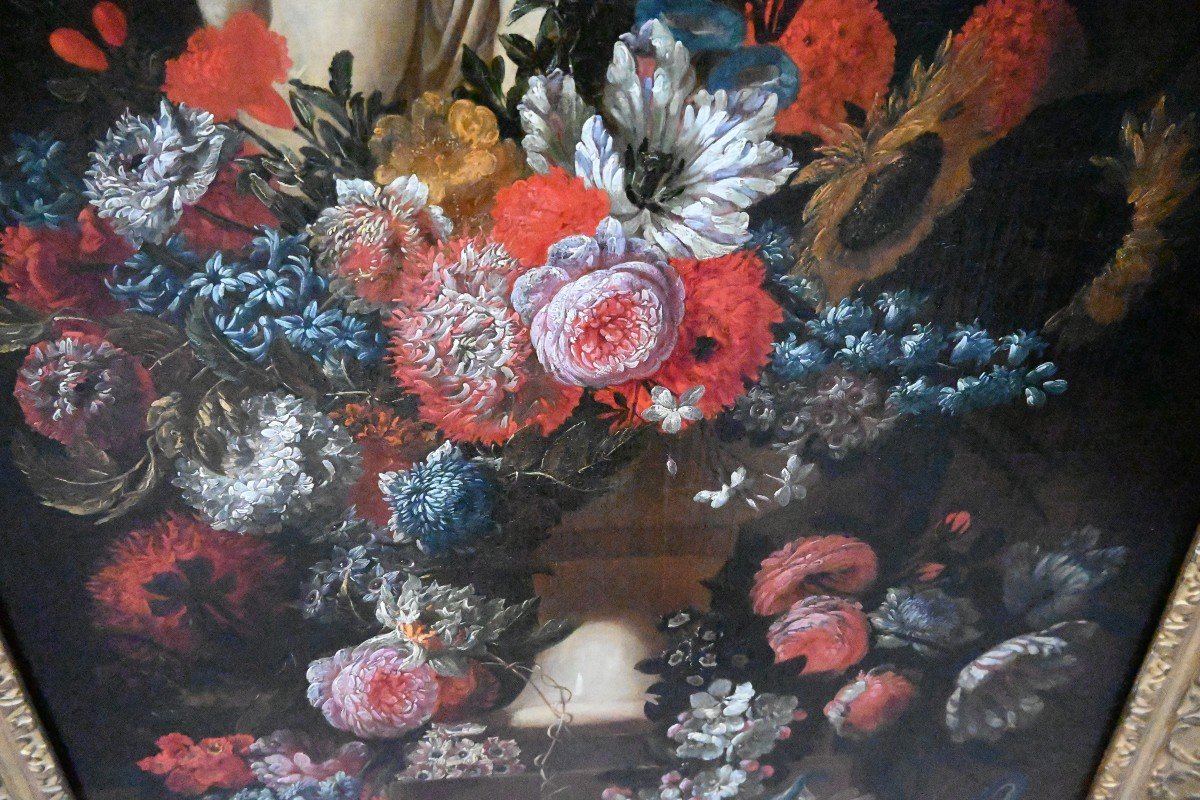 Important Flower Painting Signed By De Booschaert XVIII-photo-5