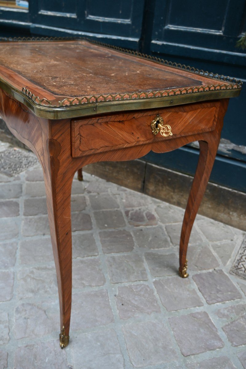 Petit Bureau D époque Louis XV -photo-3