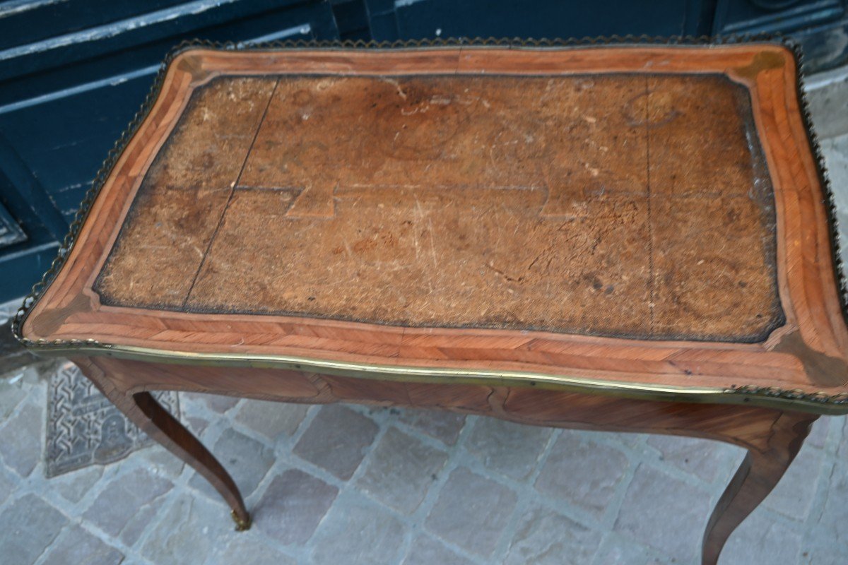 Petit Bureau D époque Louis XV -photo-6