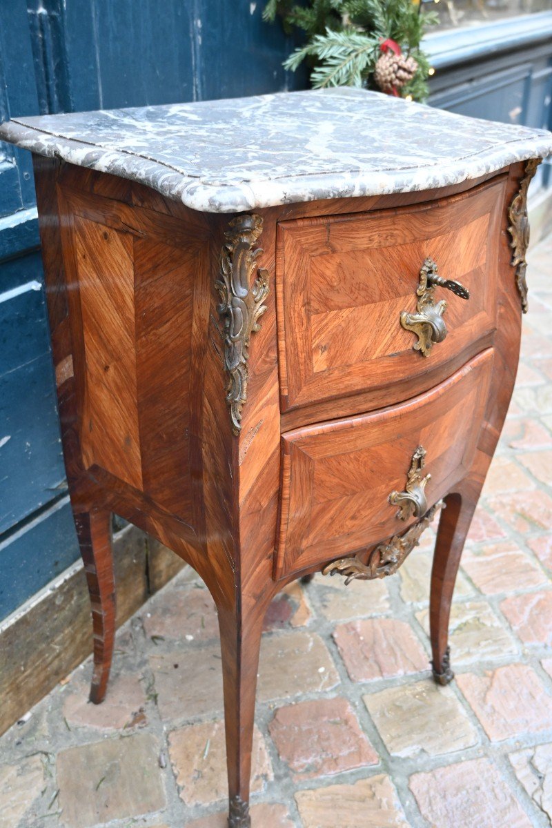 Small Louis XV Period Chest Of Drawers, Between The Two XVIII-photo-3