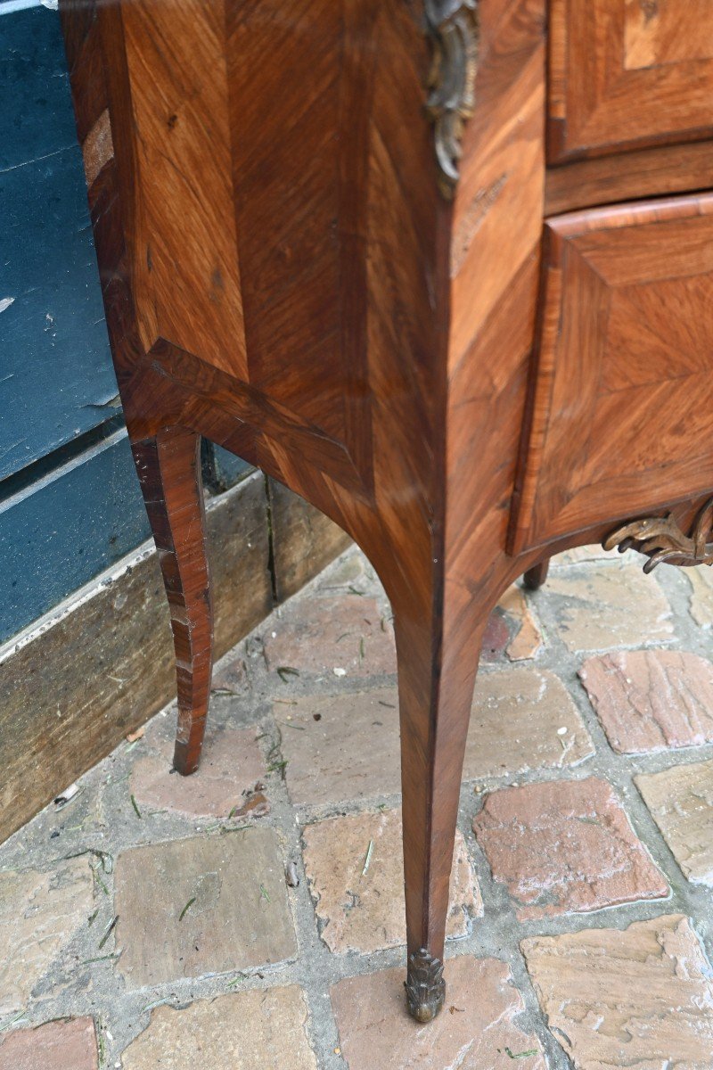 Small Louis XV Period Chest Of Drawers, Between The Two XVIII-photo-5