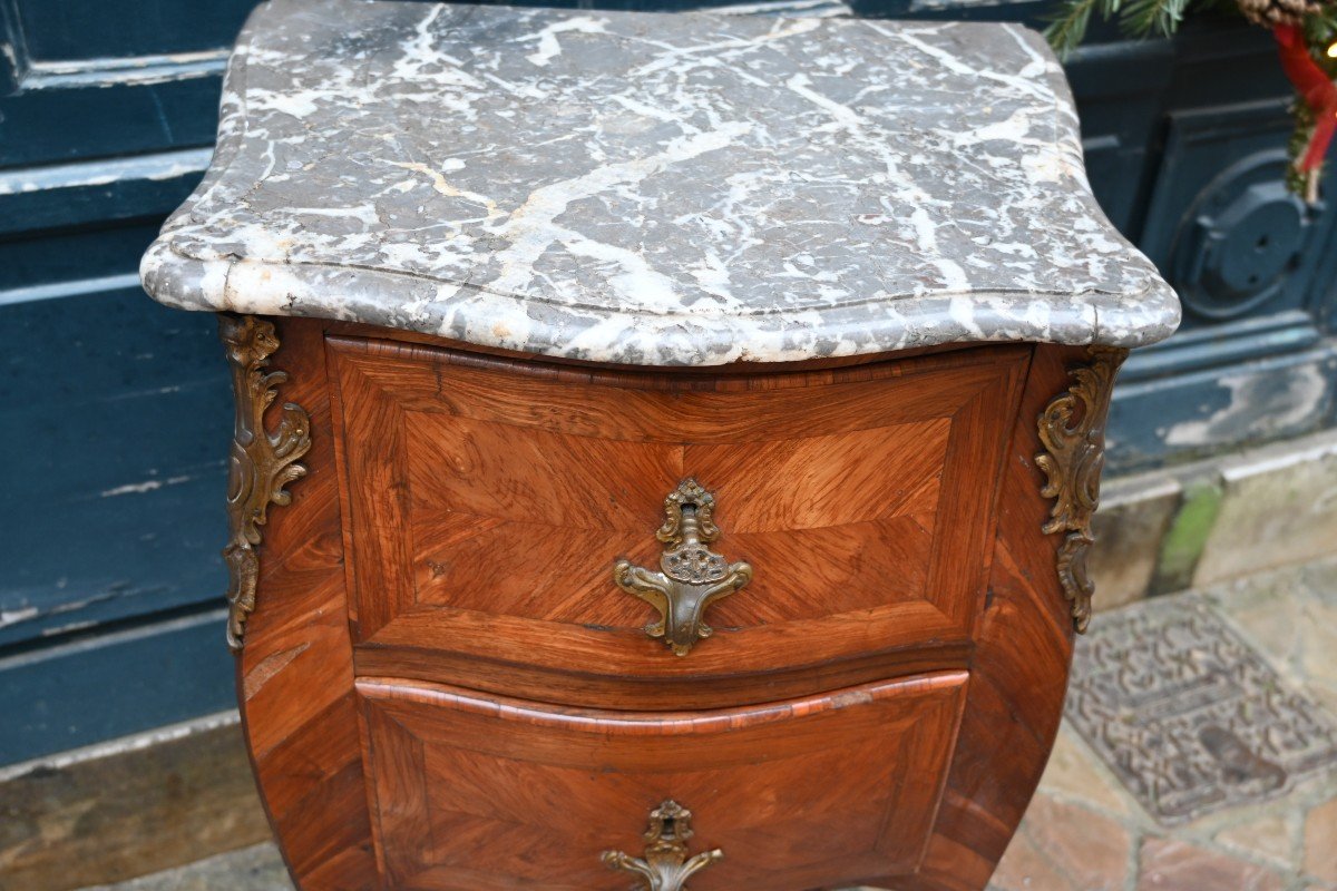 Small Louis XV Period Chest Of Drawers, Between The Two XVIII-photo-7