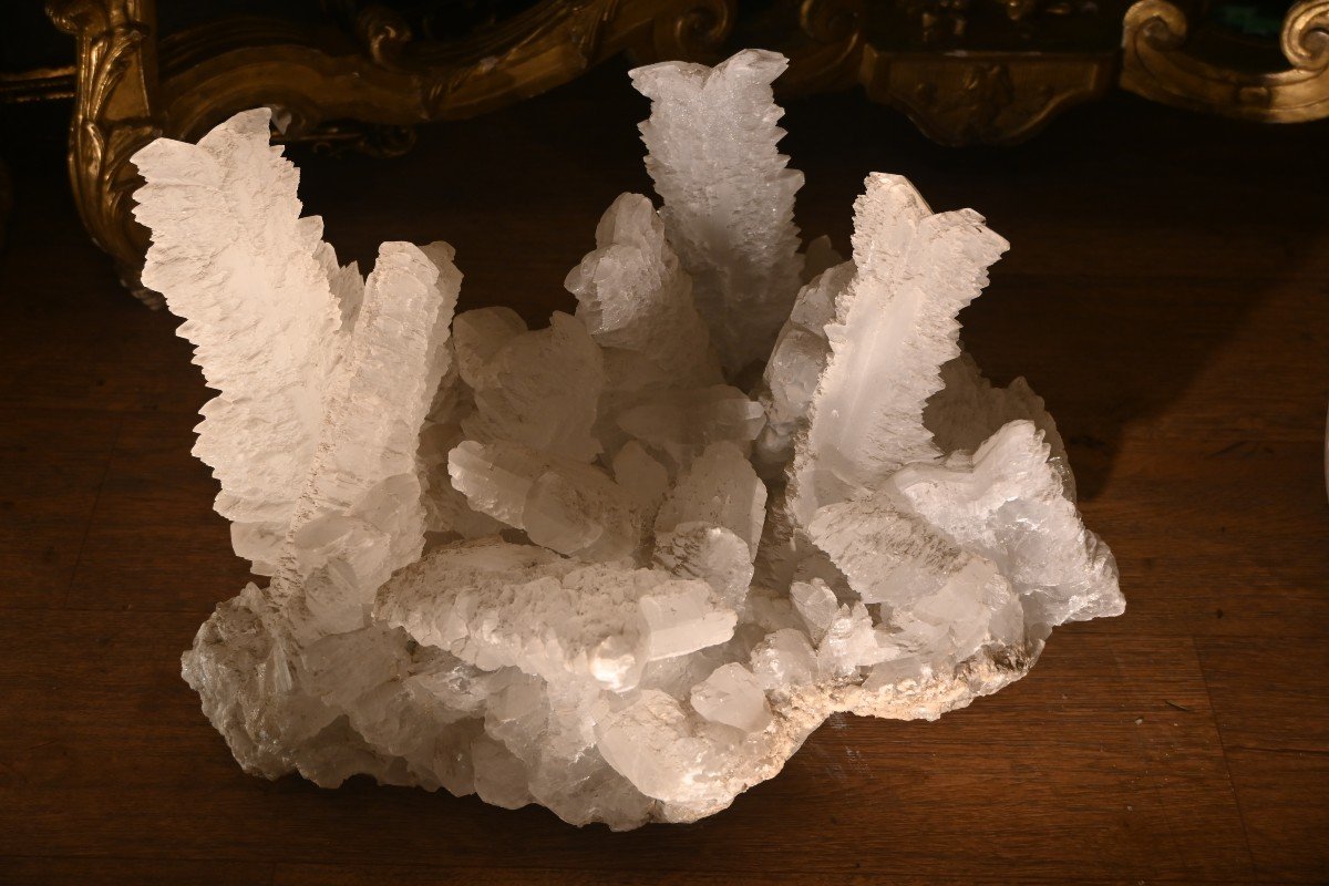 Large Rock Crystal Group 