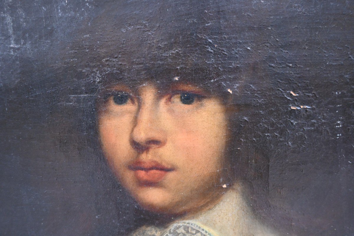 Portrait Du Comte De Schleswig-holstein Du Danemark école Du XVIII-photo-2