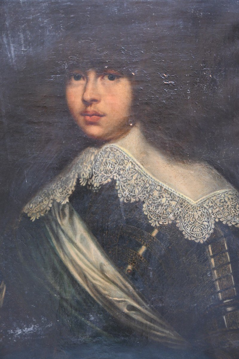 Portrait Du Comte De Schleswig-holstein Du Danemark école Du XVIII