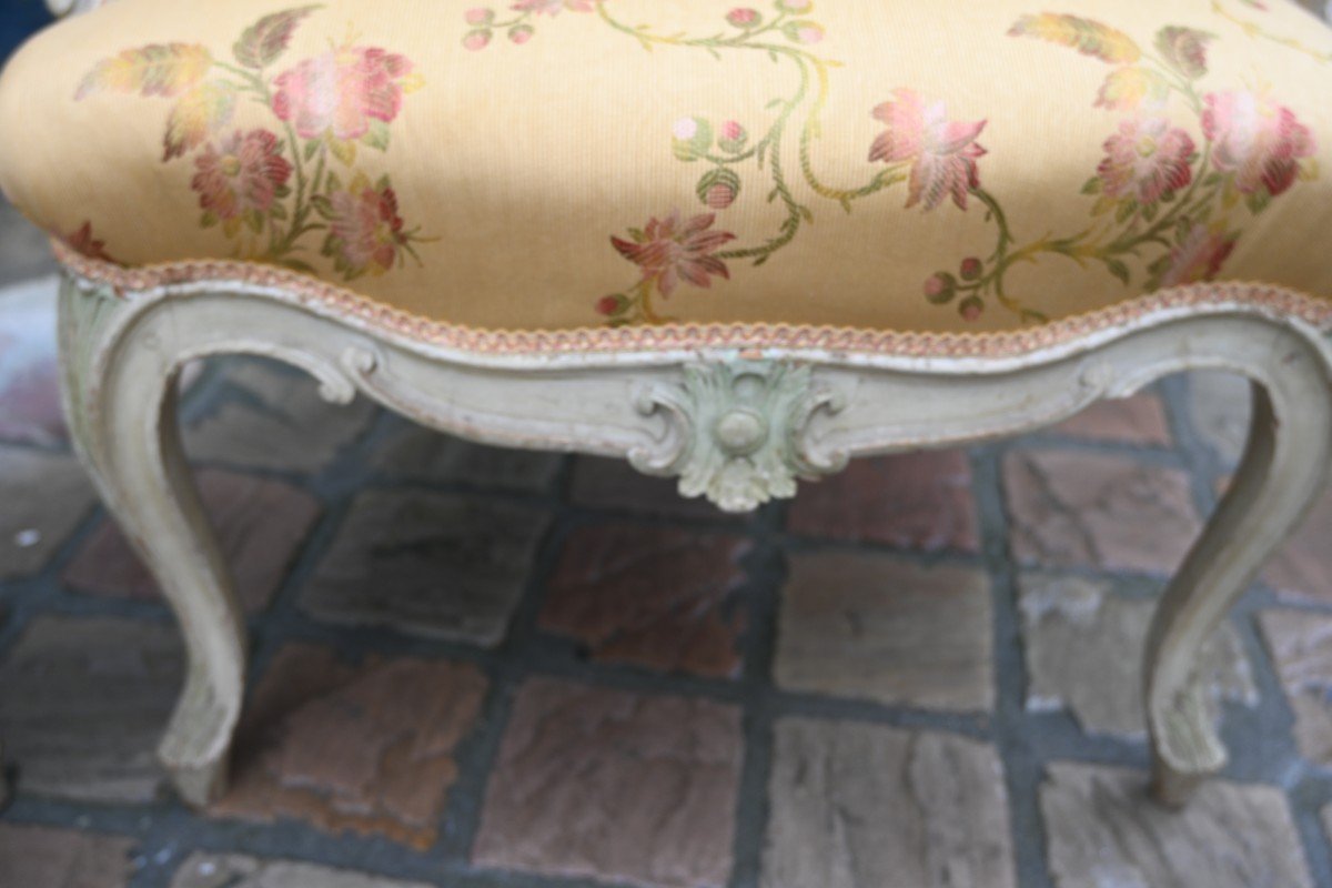 Tilliard, Pair Of Louis XV Period Armchairs-photo-4