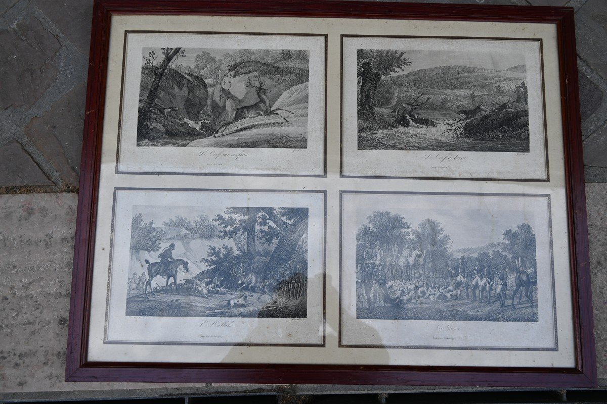 Hunting With Foxes Series Of Engravings XIX D After Vernet-photo-4