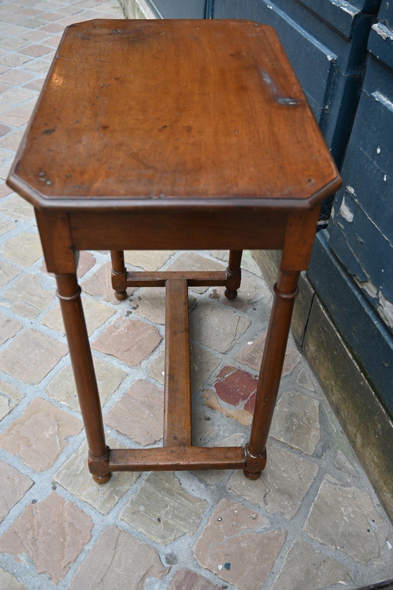 Small Walnut Louis XIV Period-photo-2