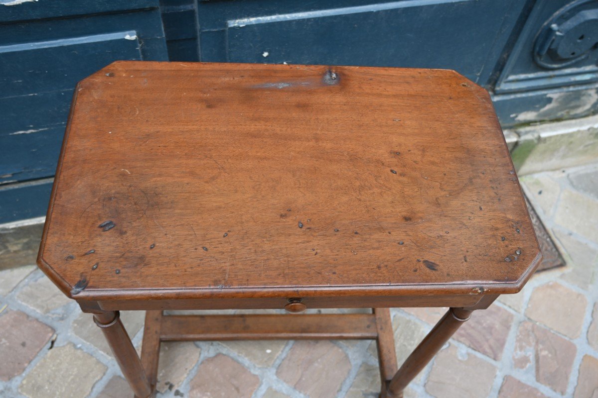 Small Walnut Louis XIV Period-photo-3