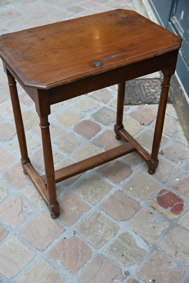 Small Walnut Louis XIV Period-photo-7