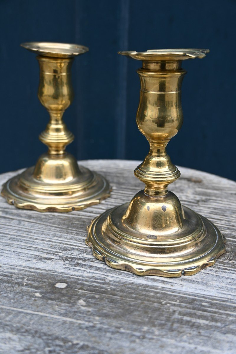 Pair Of Louis XV Period Dressing Table Candlesticks-photo-4