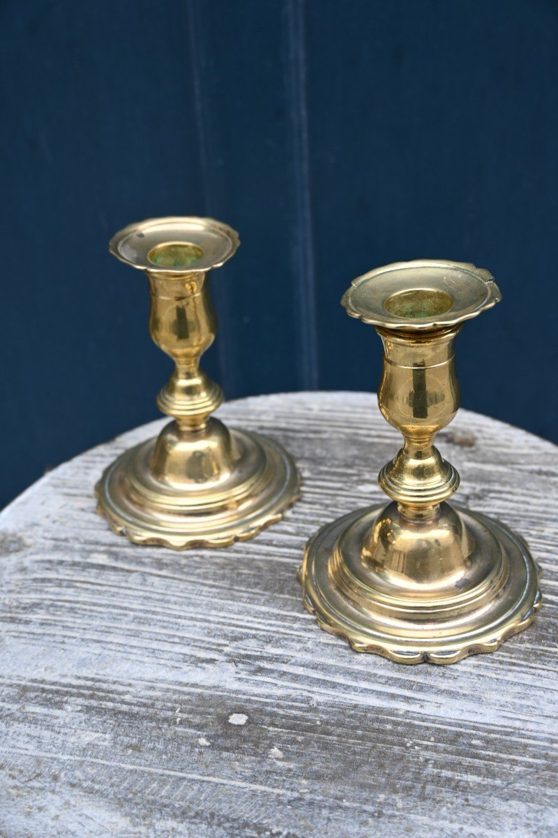 Pair Of Louis XV Period Dressing Table Candlesticks-photo-1