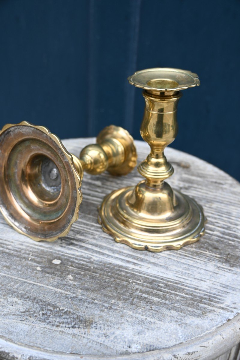 Pair Of Louis XV Period Dressing Table Candlesticks-photo-4