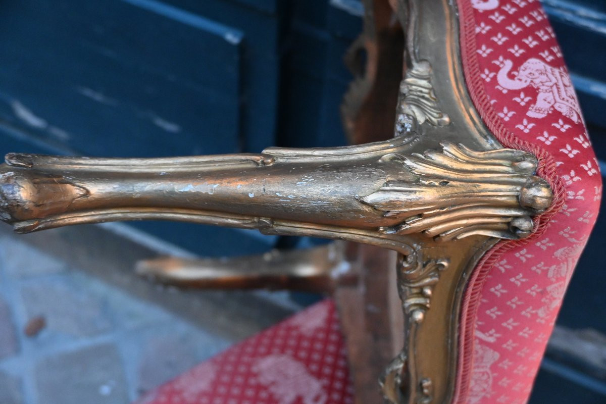 Pair Of 18th Century Italian Stools-photo-2