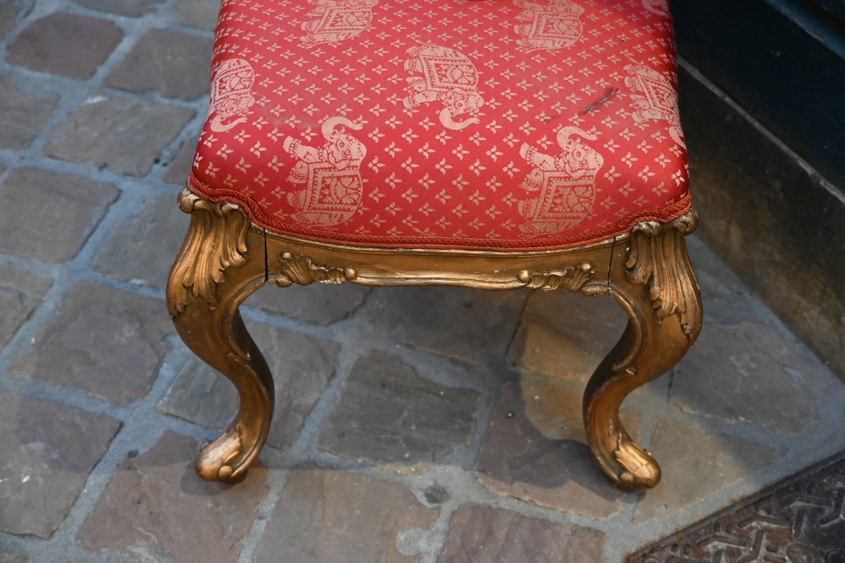 Pair Of 18th Century Italian Stools-photo-3