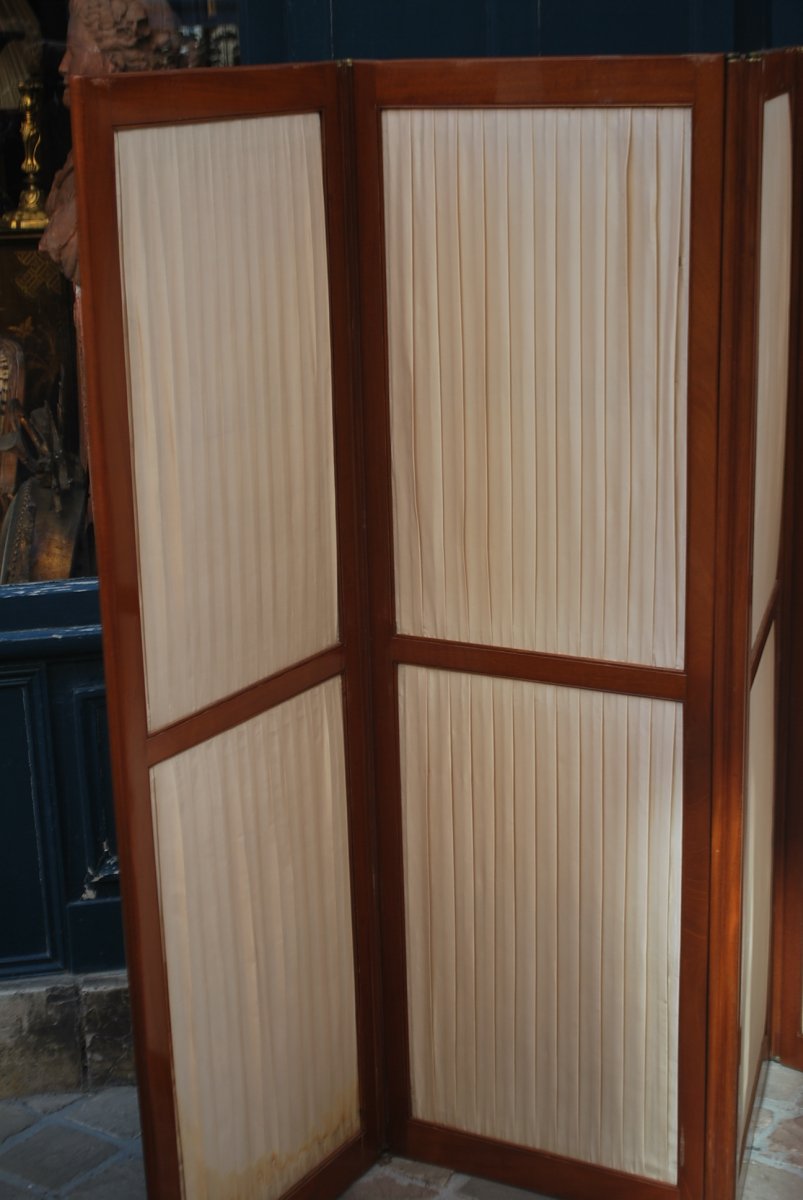 Cuban Mahogany Screen Of The Beginning XIX-photo-2