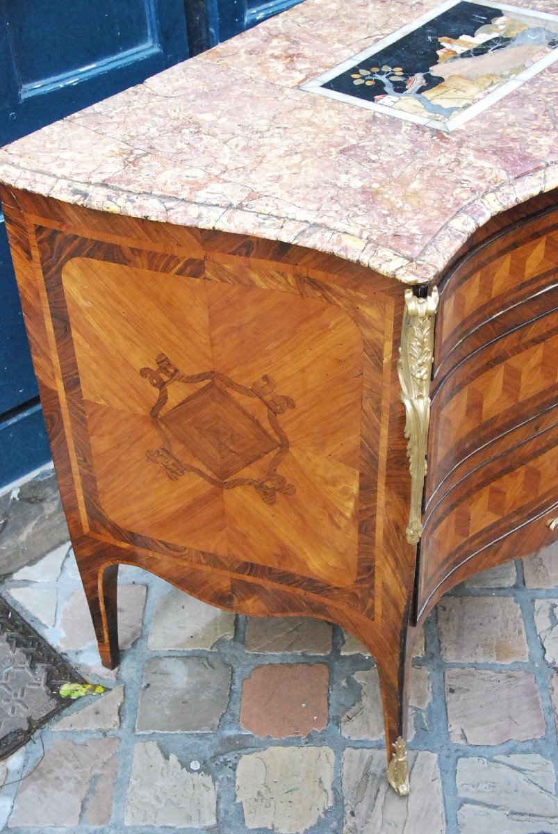 Italian Commode Naples XVIII-photo-1