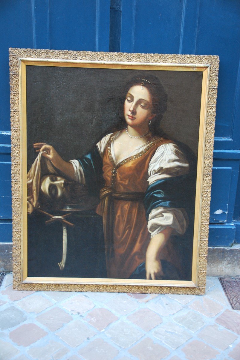 Judith Et Holopherne  ,ecole Italienne du XVII-photo-2