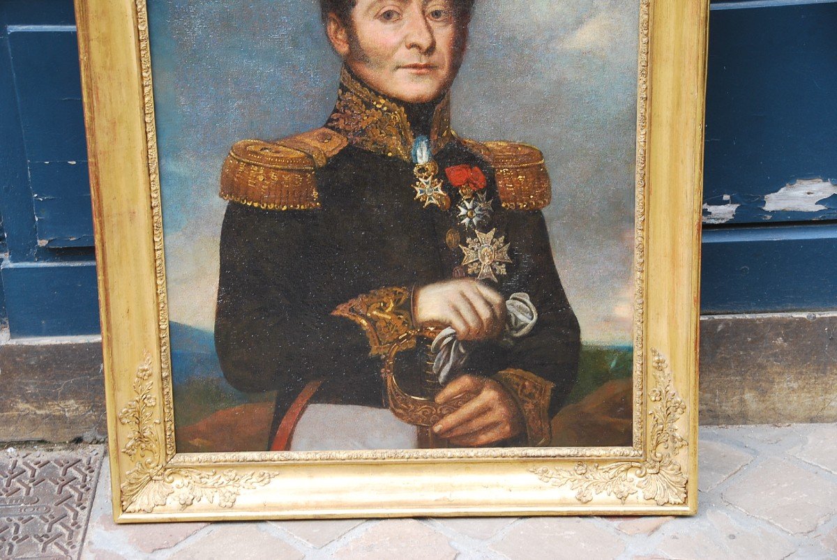 Portrait Of Admiral Mathieu Governor Of Martinique-photo-4