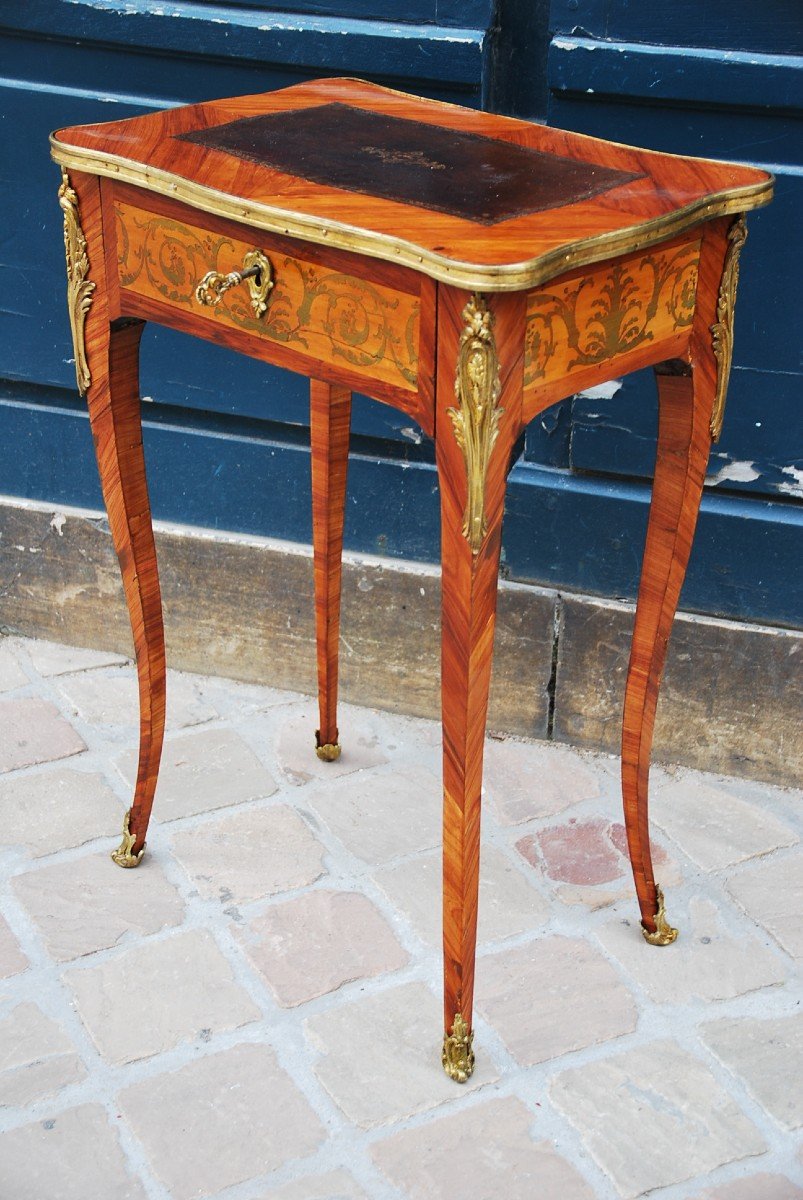 Small Salon Table Stamped By Jb Gallet, Louis XV Period