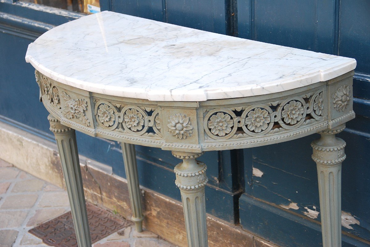 Half Moon Console, Louis XVI-photo-2