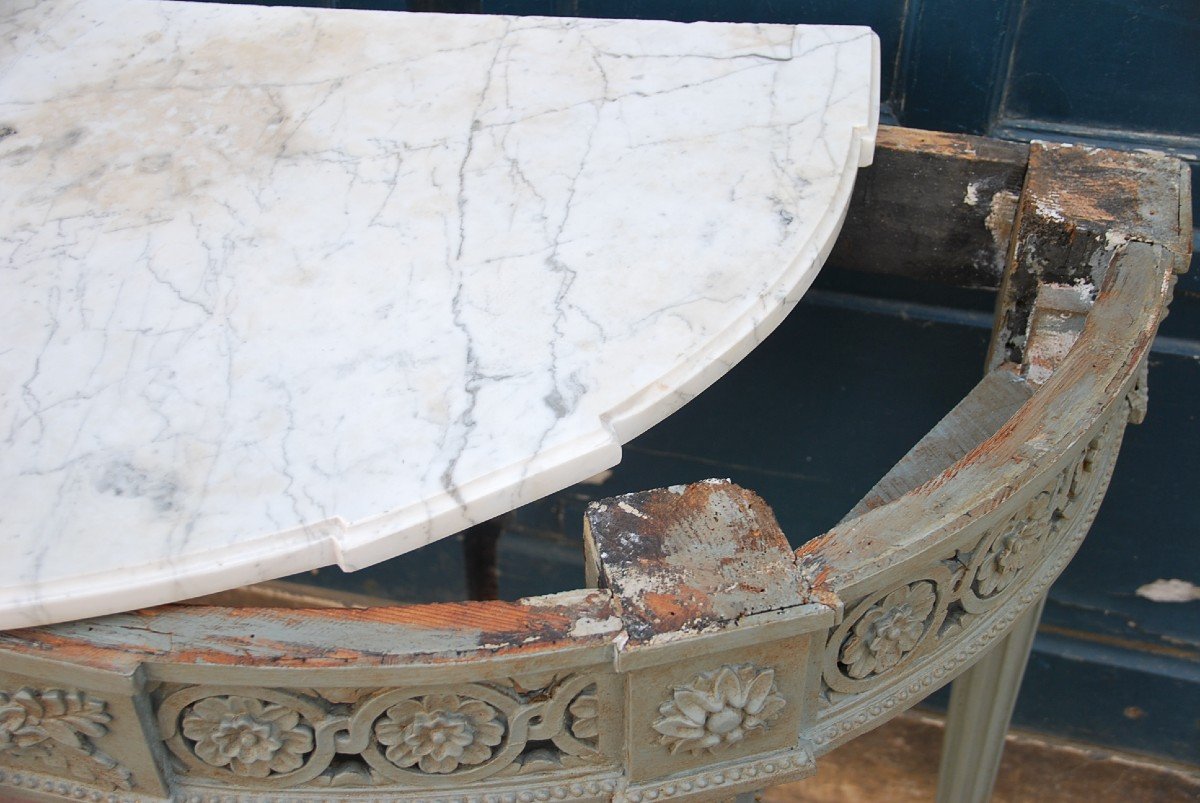 Half Moon Console, Louis XVI-photo-5