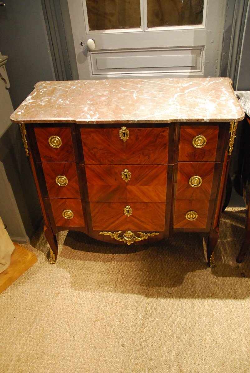 Commode With Jump D Transition Period Stamped By Dubois-photo-2