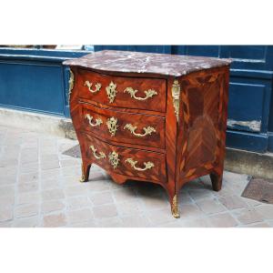 Louis XV Period Commode Stamped By Hansen   
