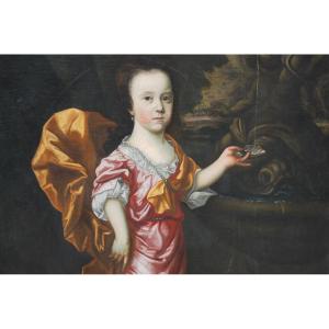 Dutch School Early 17th Century Follower Of Pieter Nason Portrait