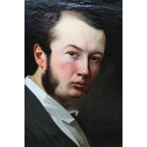 Portrait Of A Man From The 19th Century Sweden