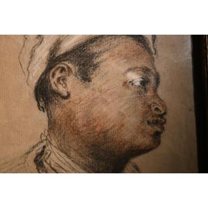 Watteau, After Drawing Head Of A Moor In A Turban  