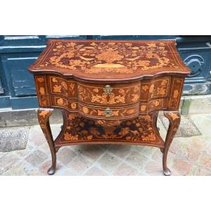 Console Ede N Marquetry Holland XIX