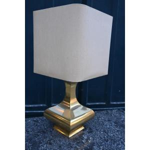 Lampe En Laiton Vers 1970