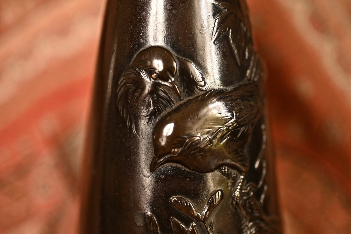 Vase En Bronze Japon-photo-1