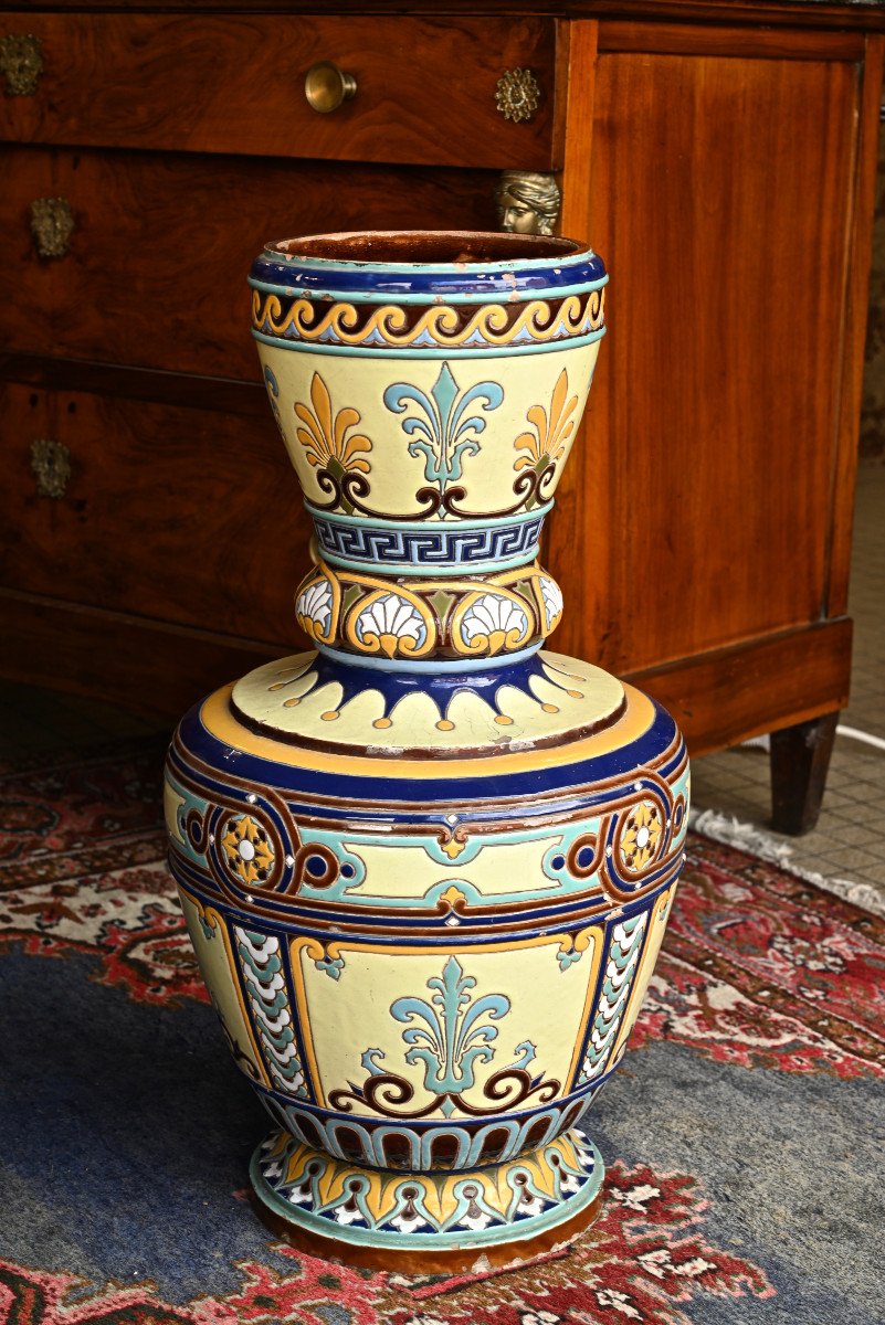 1900 Vase By Léonce Debaecker Paris