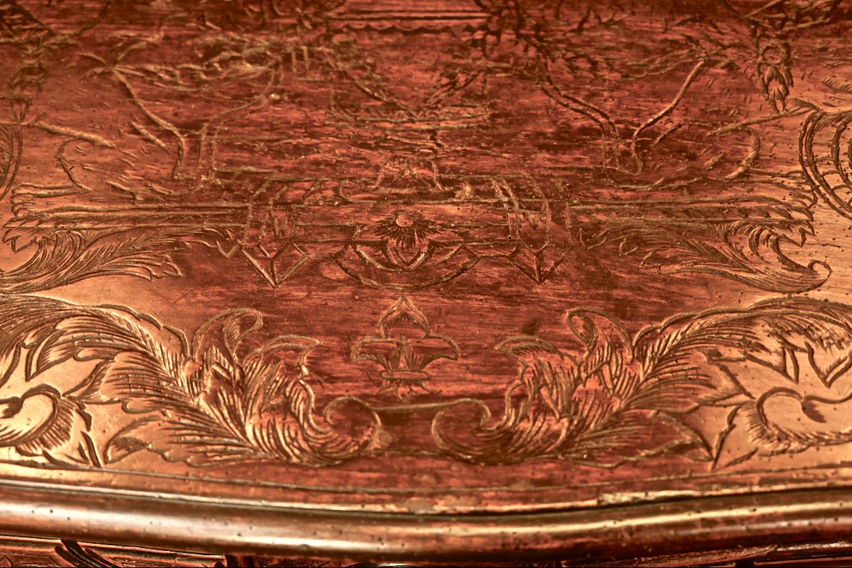 Carved Parisian Chest Of Drawers By Jb Fromageau -photo-4