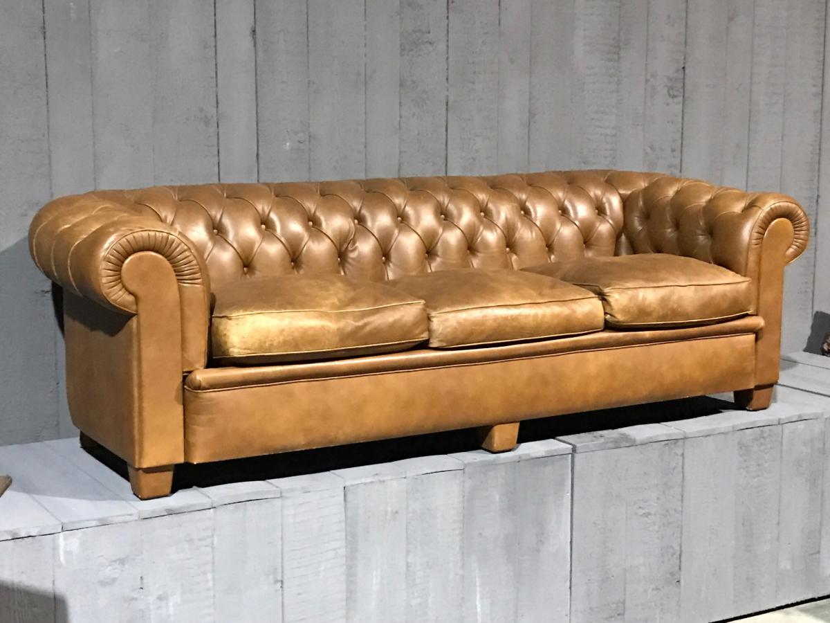 Leather Sofa Chesterfield 20 Eme Century