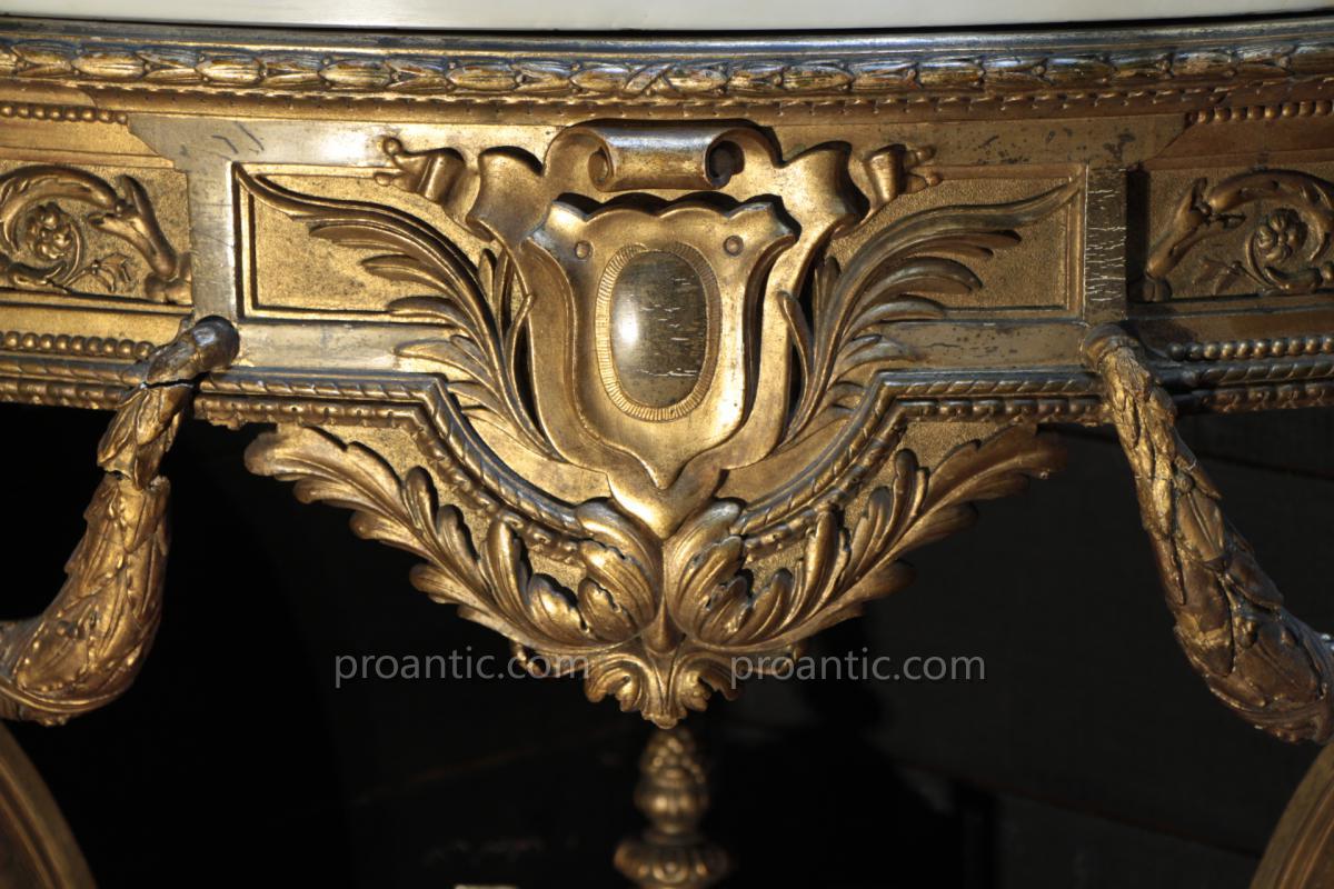 Console Louis XVI Napoleon III-photo-1