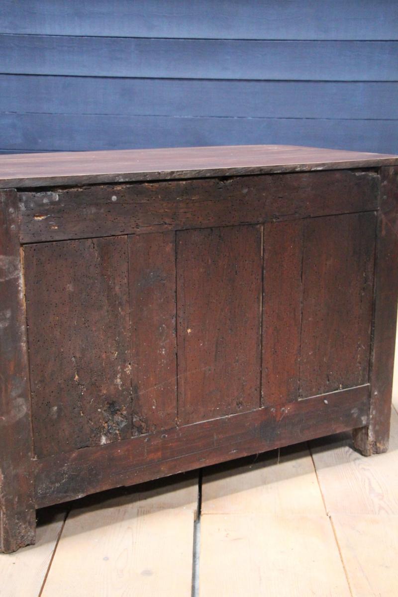 Commode De Port Mahogany 18th Century-photo-2