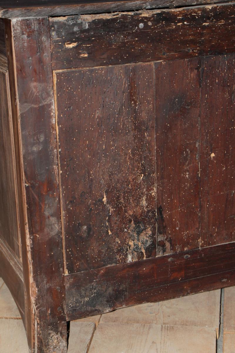 Commode De Port Mahogany 18th Century-photo-3